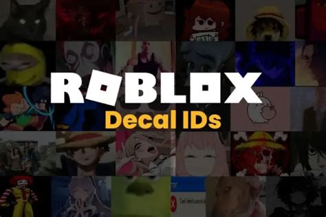 roblox decal ids